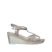 Sandali zeppa Beige Melluso