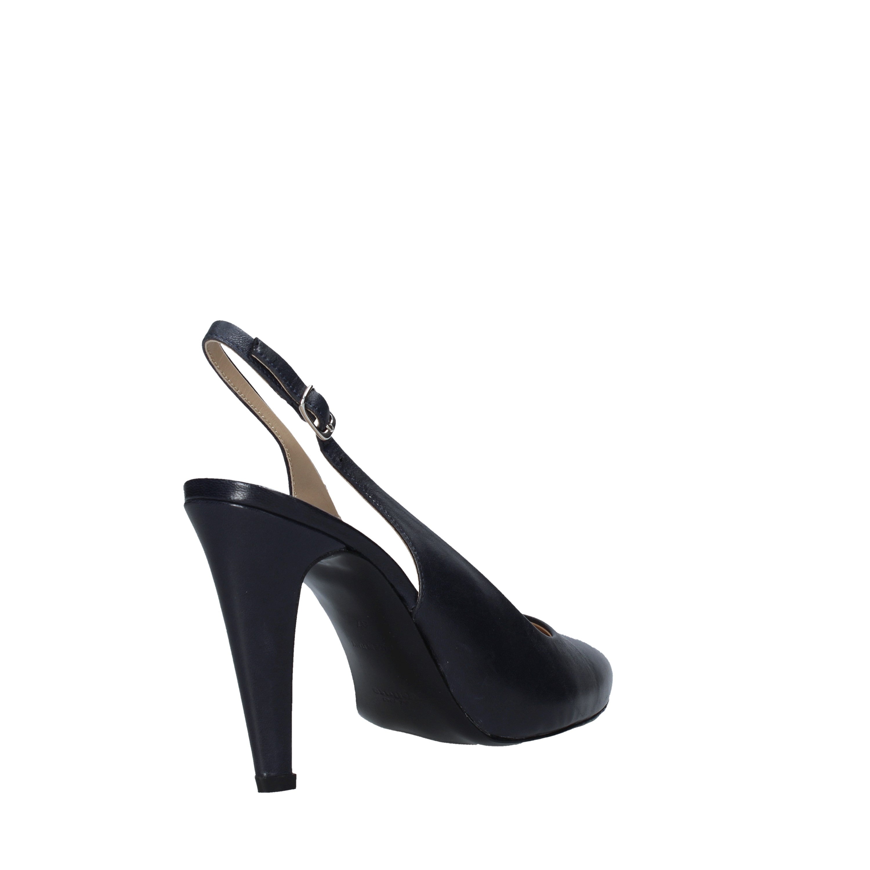 Sandali tacco Blu Melluso