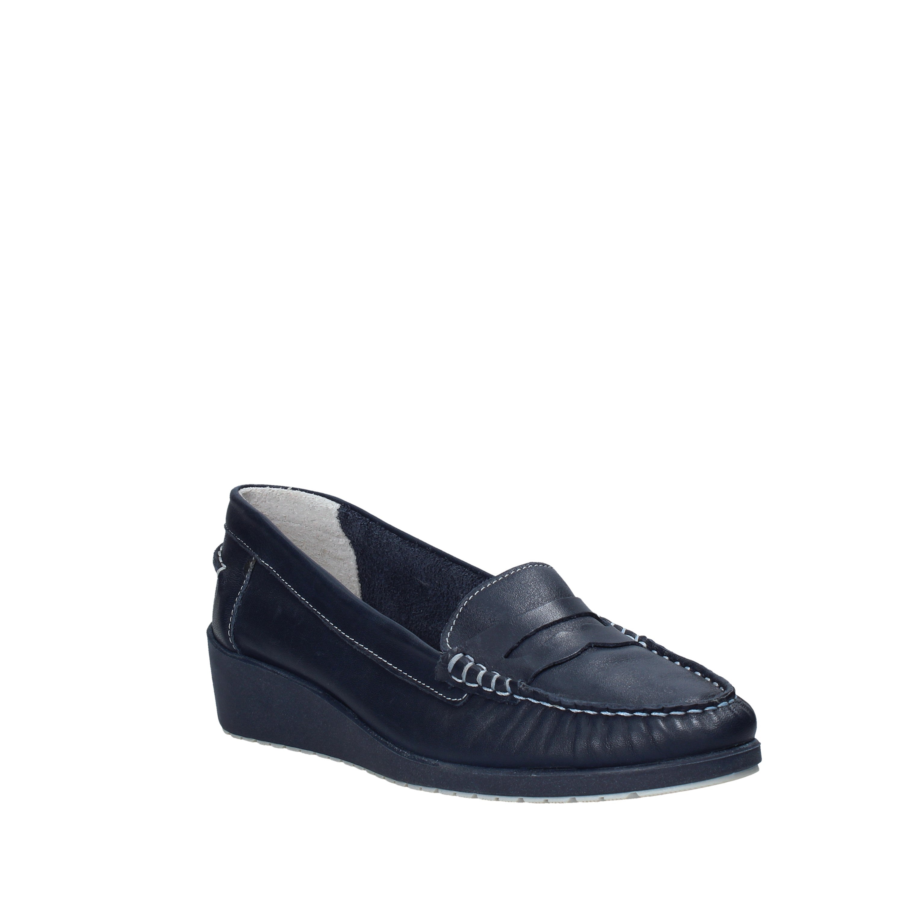 Mocassini Blu Melluso