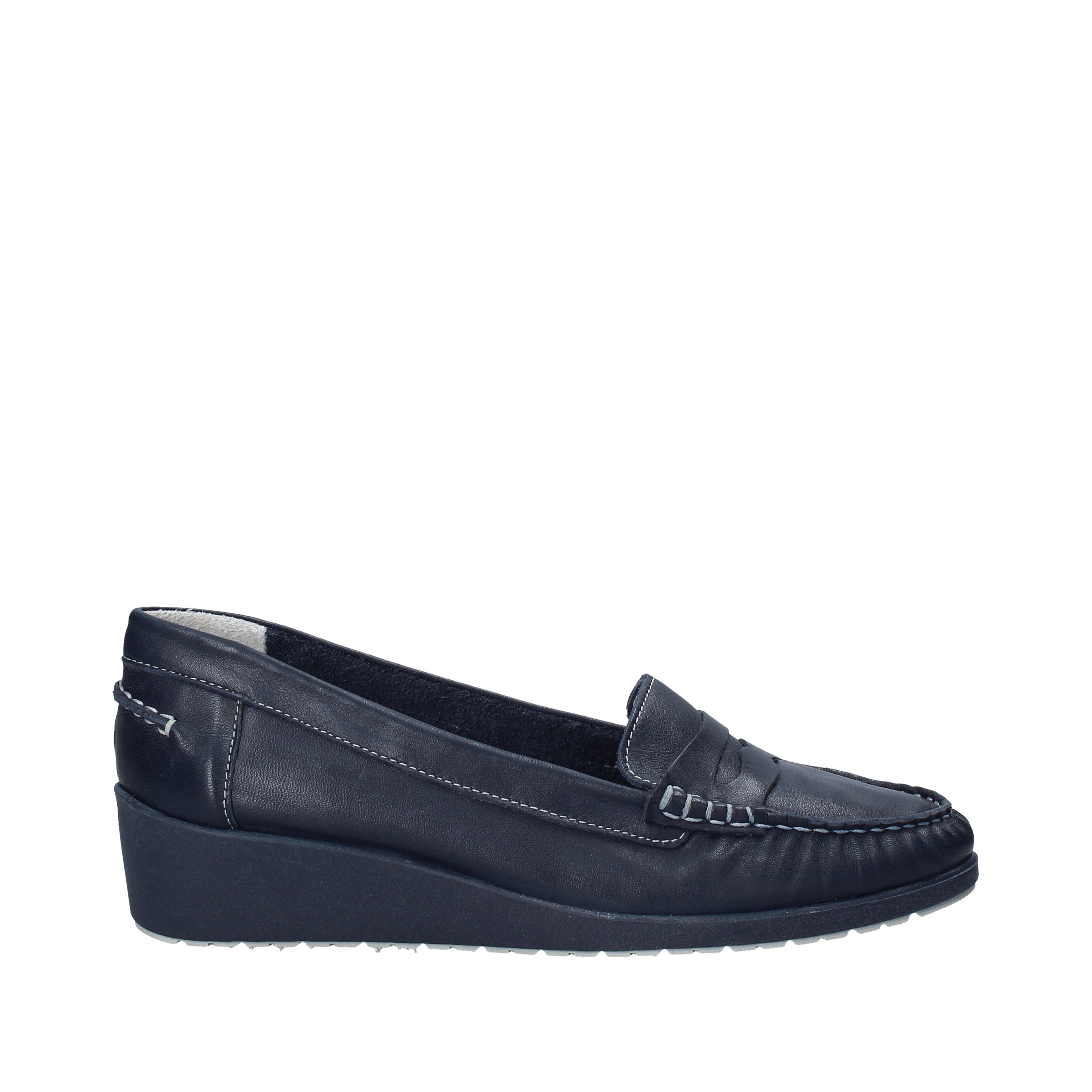 Mocassini Blu Melluso