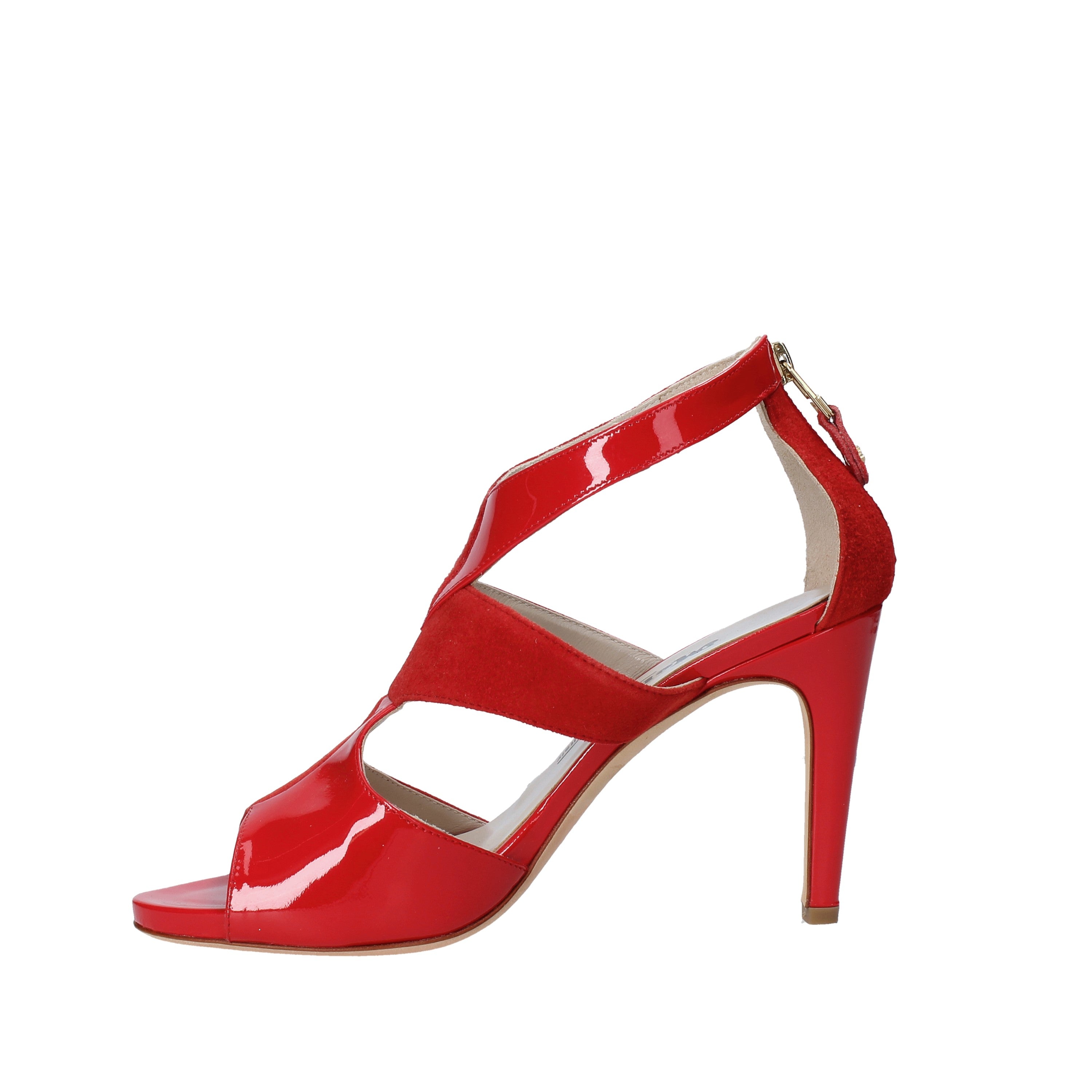 Sandali tacco Rosso Melluso