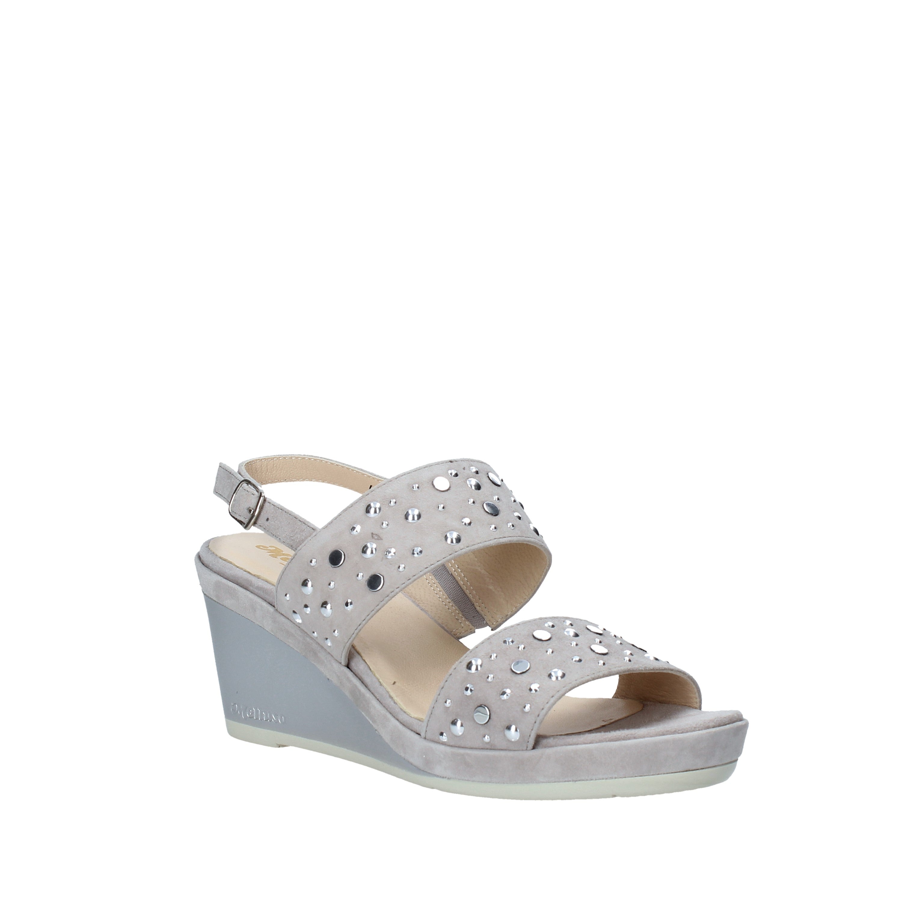 Sandali zeppa Grigio Light Melluso