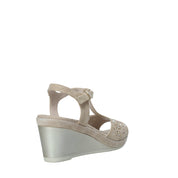 Sandali zeppa Beige Melluso