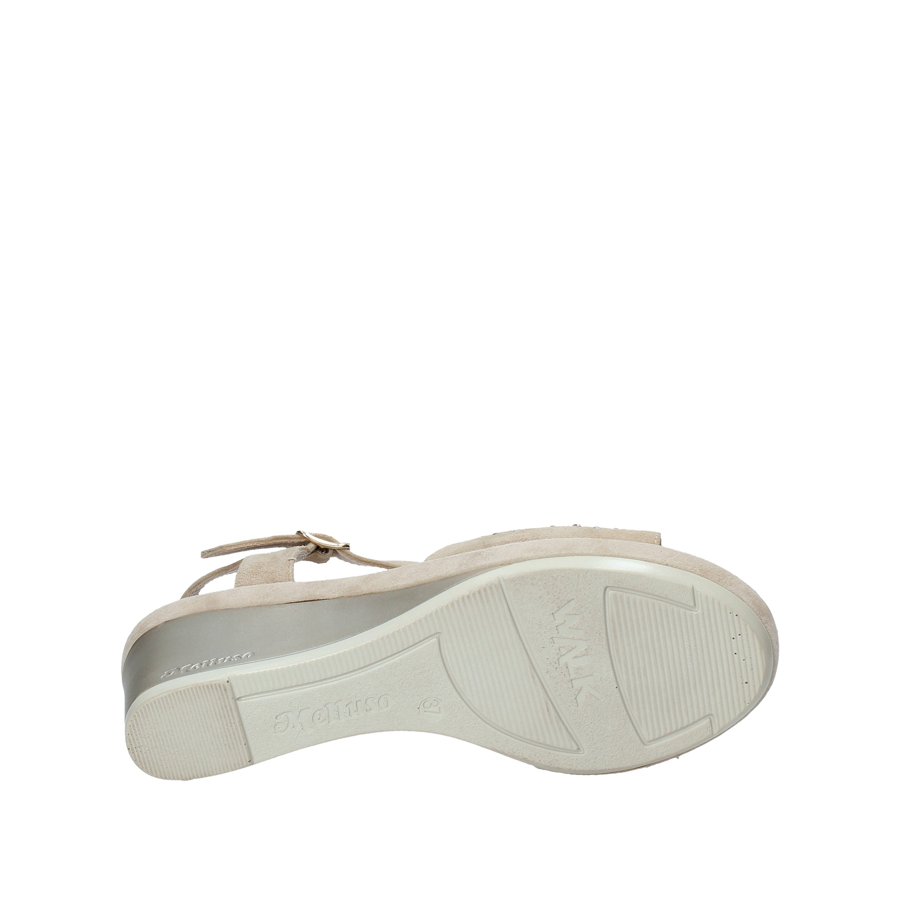 Sandali zeppa Beige Melluso