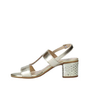 Sandali tacco Dorato Melluso