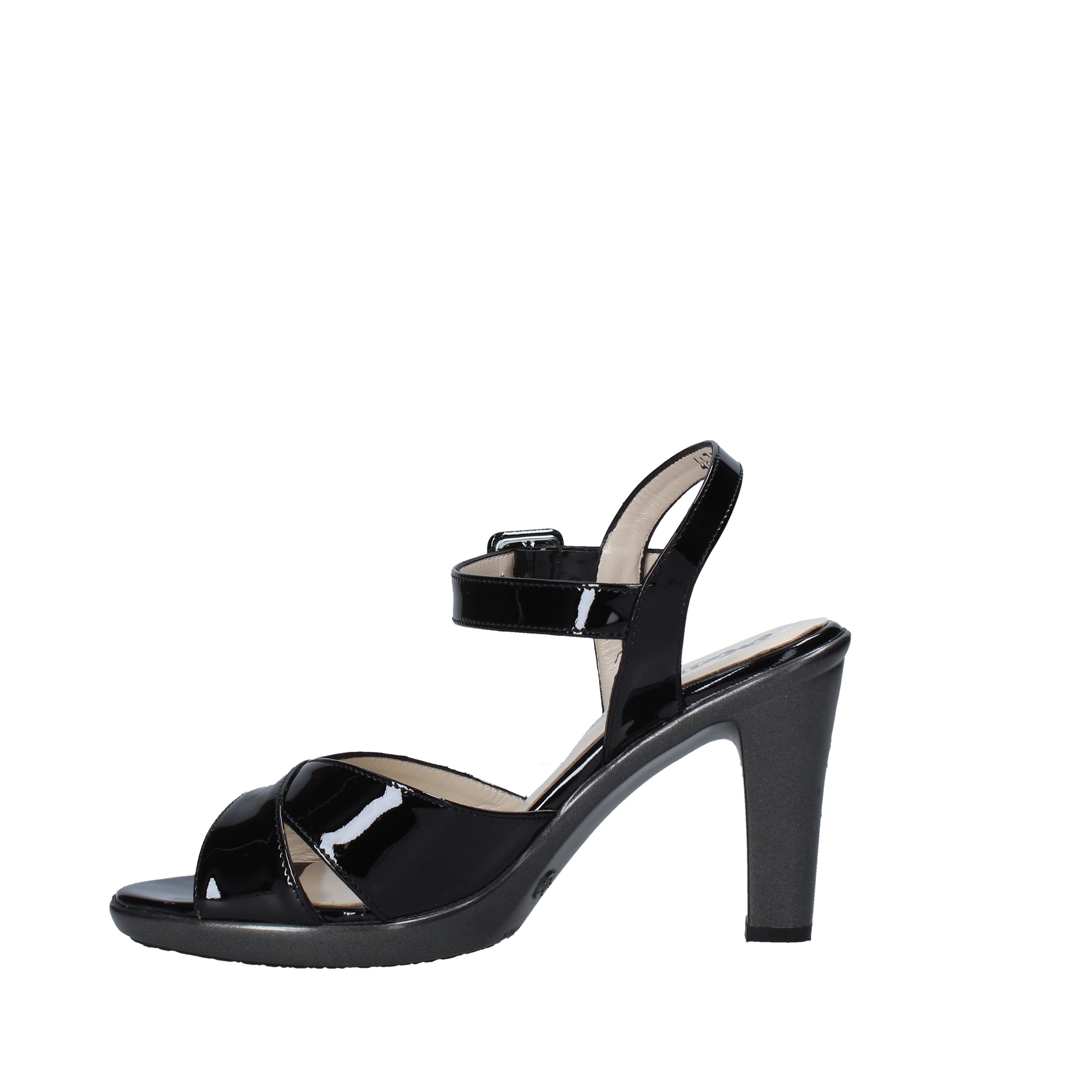 Sandali tacco Nero Melluso