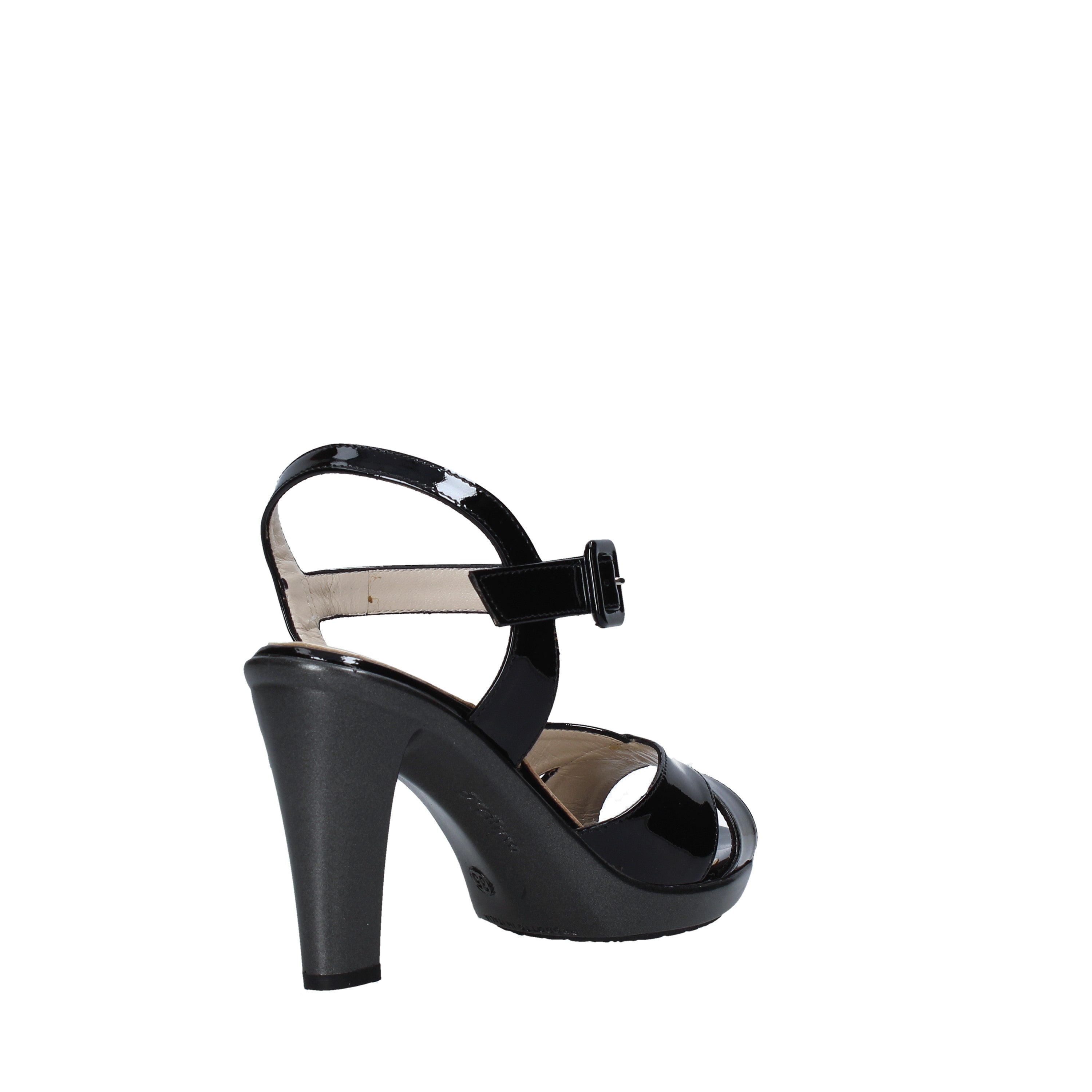 Sandali tacco Nero Melluso