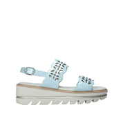 Sandali zeppa Verde Callaghan