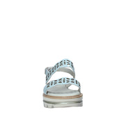 Sandali zeppa Verde Callaghan