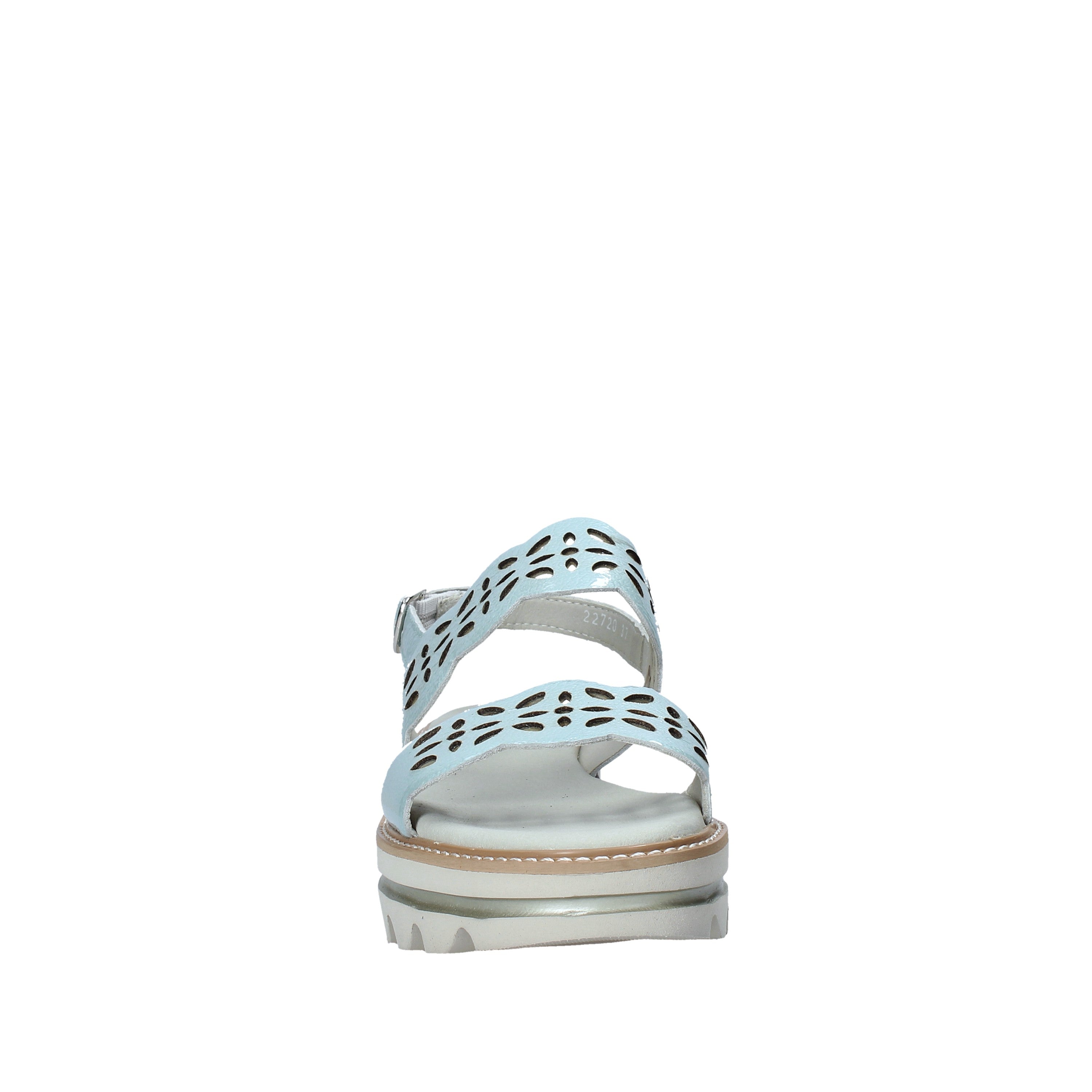 Sandali zeppa Verde Callaghan