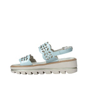 Sandali zeppa Verde Callaghan