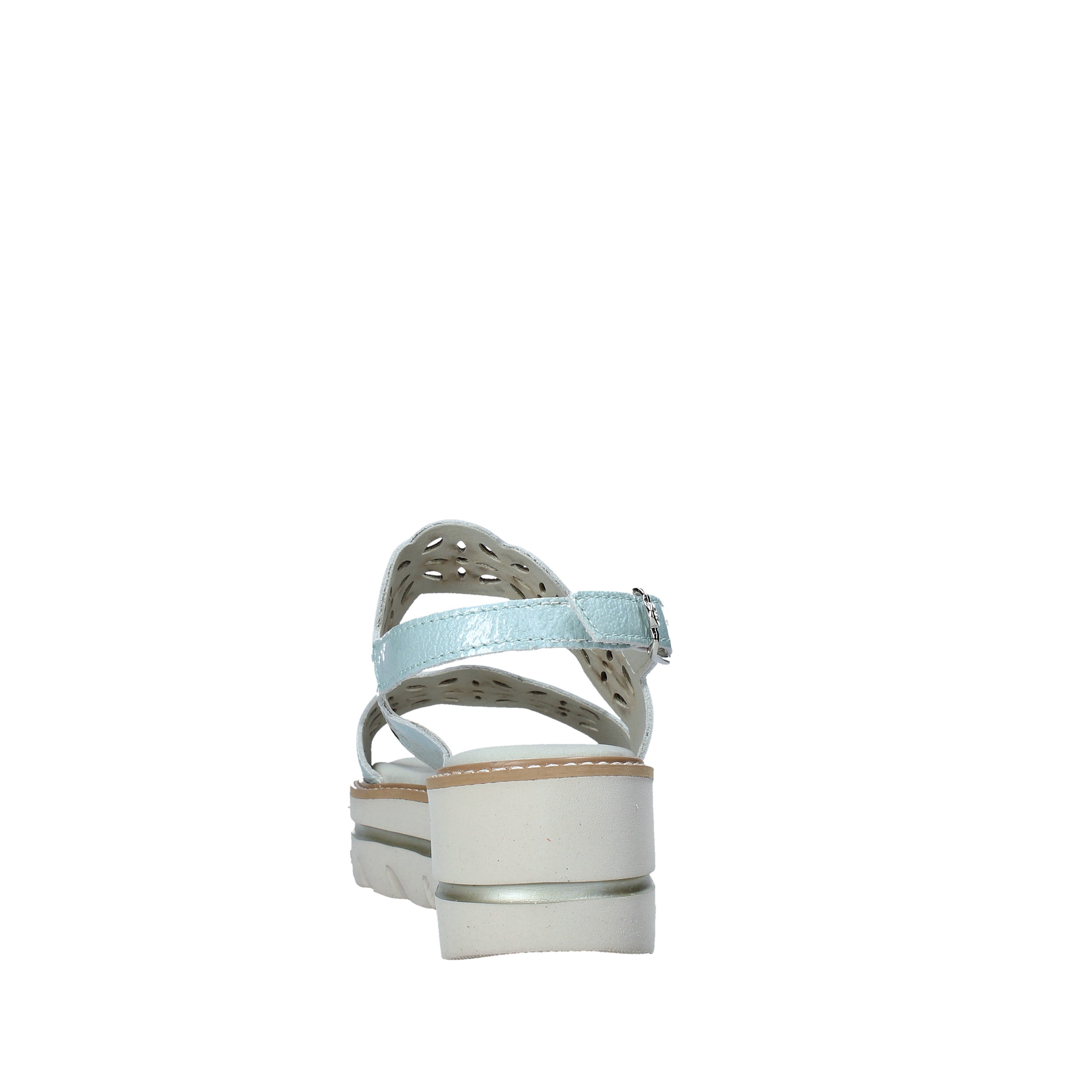 Sandali zeppa Verde Callaghan