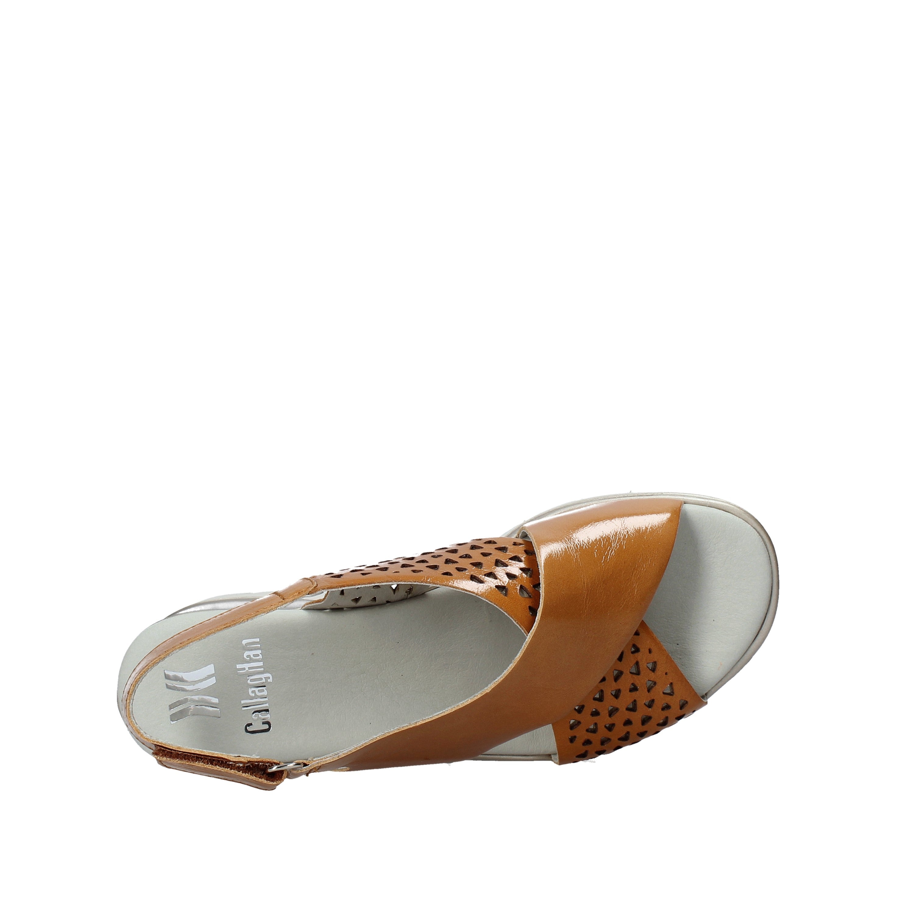 Sandali zeppa Marrone Callaghan