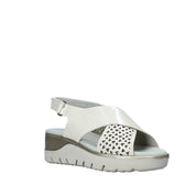 Sandali zeppa Bianco Callaghan