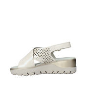 Sandali zeppa Bianco Callaghan