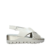 Sandali zeppa Bianco Callaghan