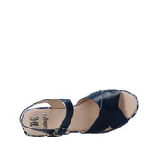 Sandali tacco Blu Callaghan