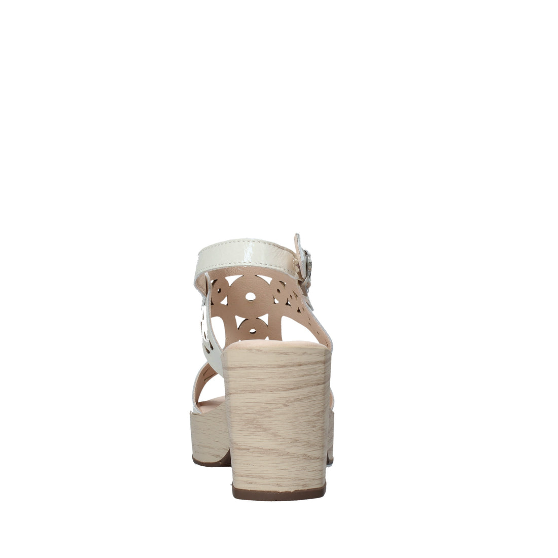 Sandali tacco Beige Callaghan