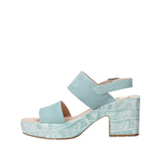 Sandali tacco Verde Callaghan