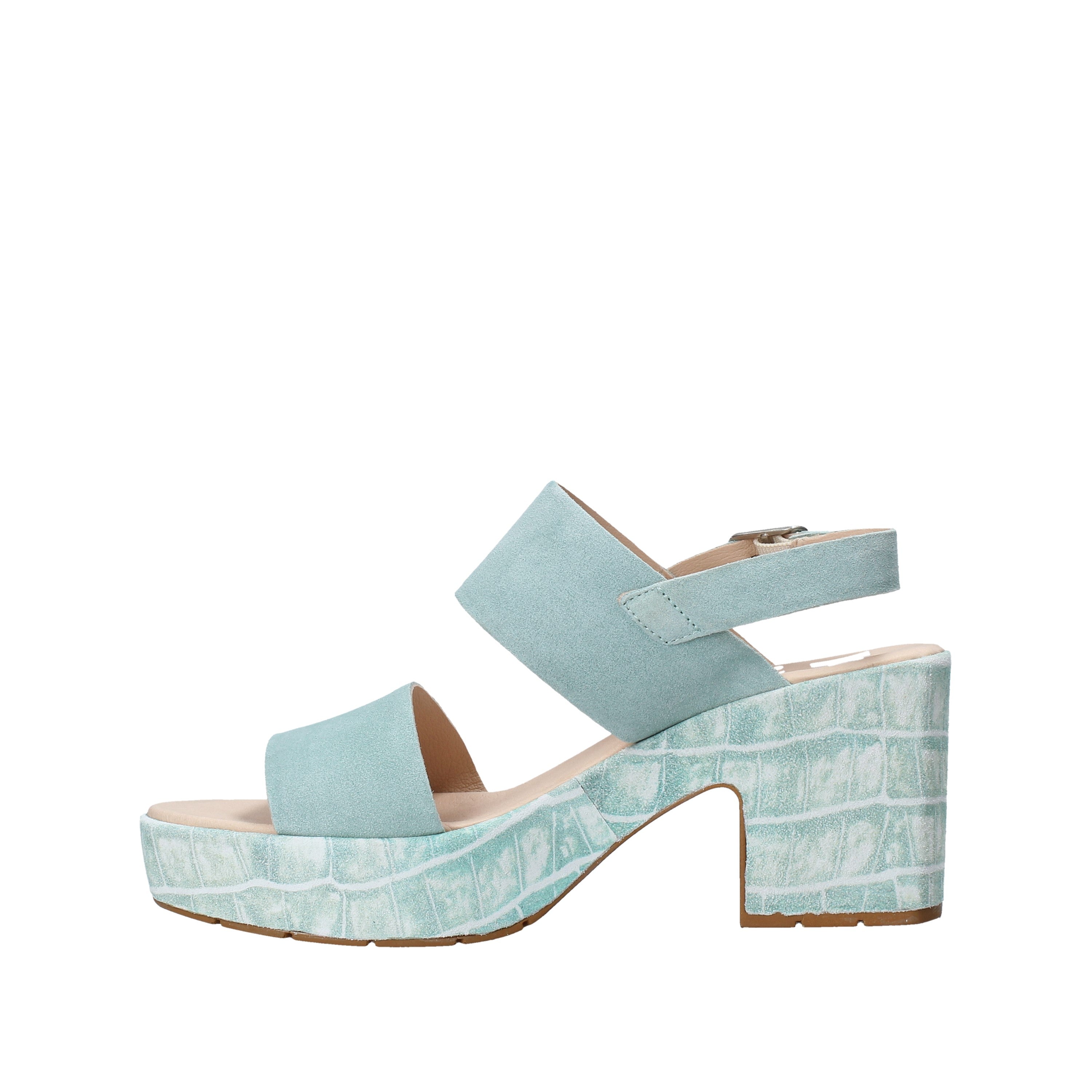 Sandali tacco Verde Callaghan