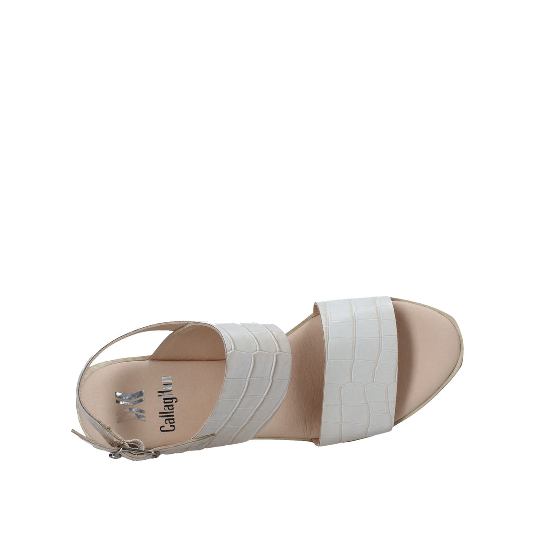 Sandali tacco Beige Callaghan