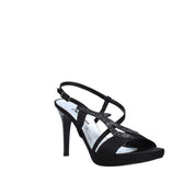 Sandali tacco Nero Melluso