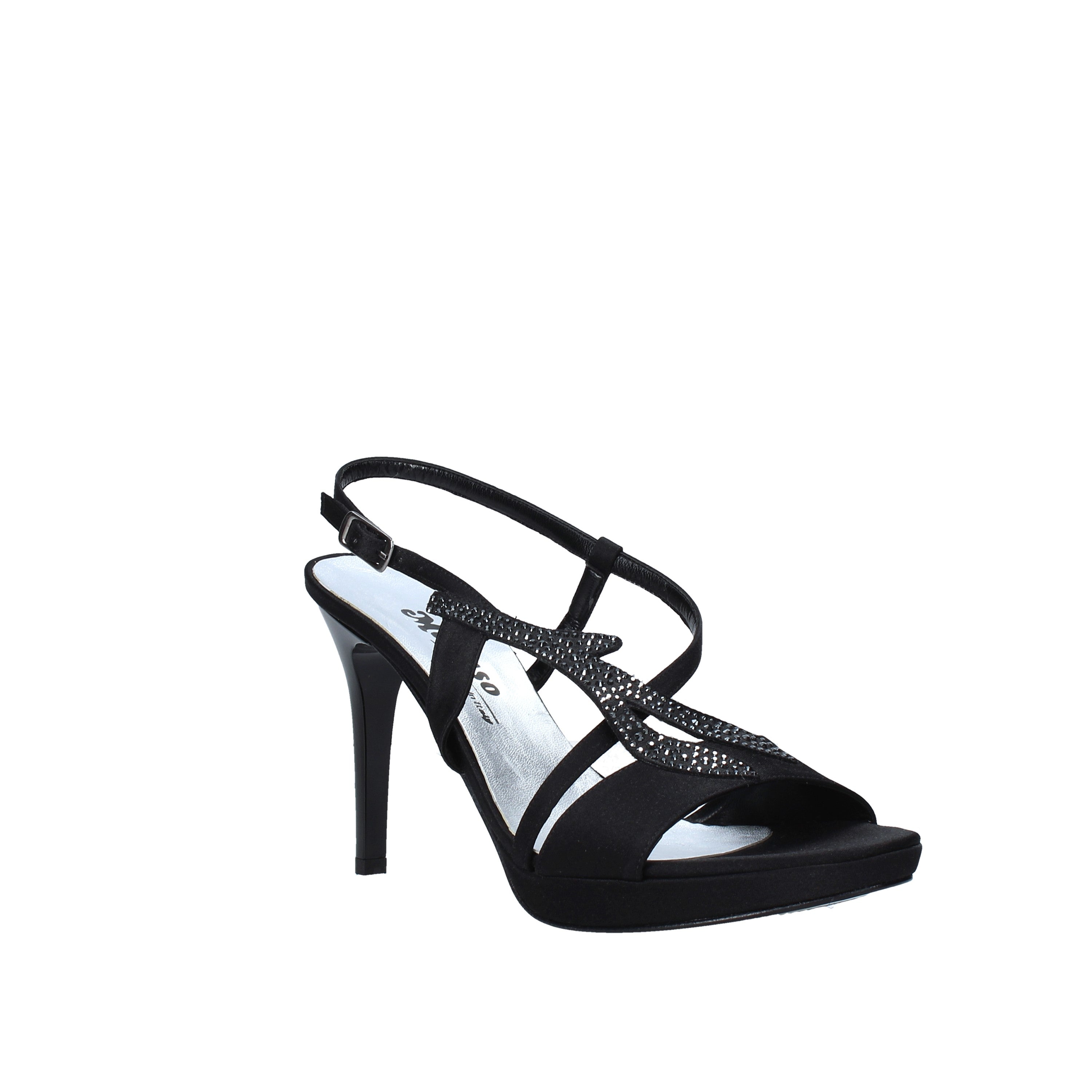 Sandali tacco Nero Melluso