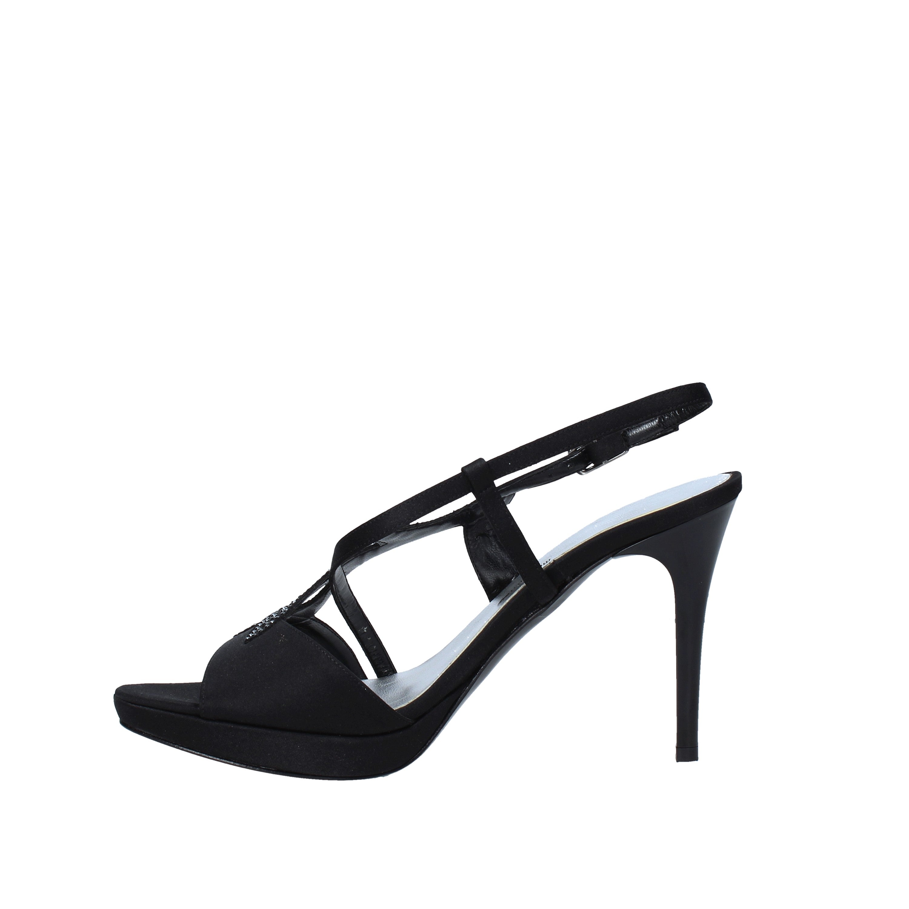 Sandali tacco Nero Melluso