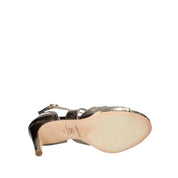 Sandali tacco Dorato Melluso