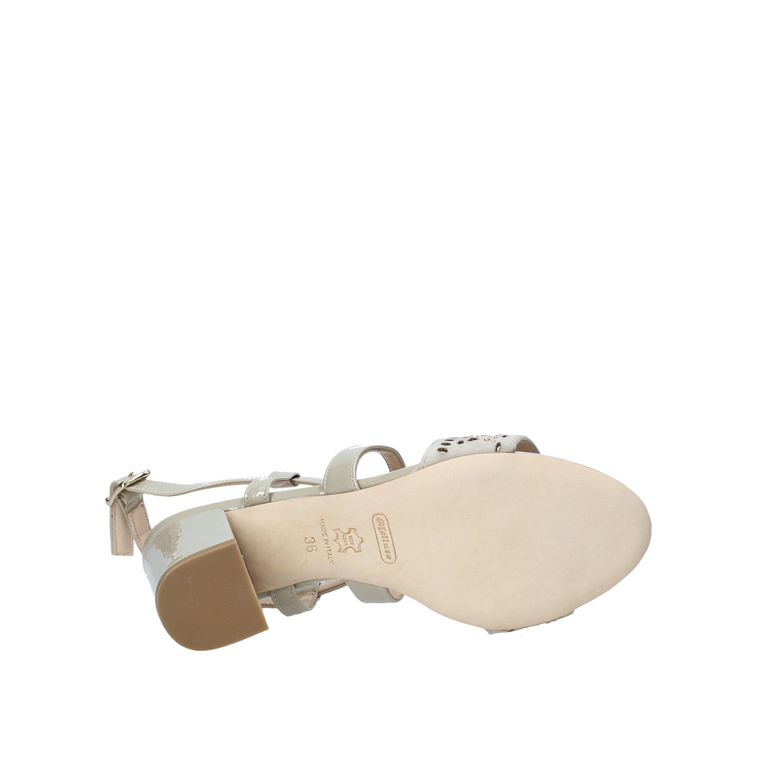 Sandali tacco Beige Melluso