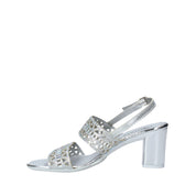 Sandali tacco Argentato Melluso