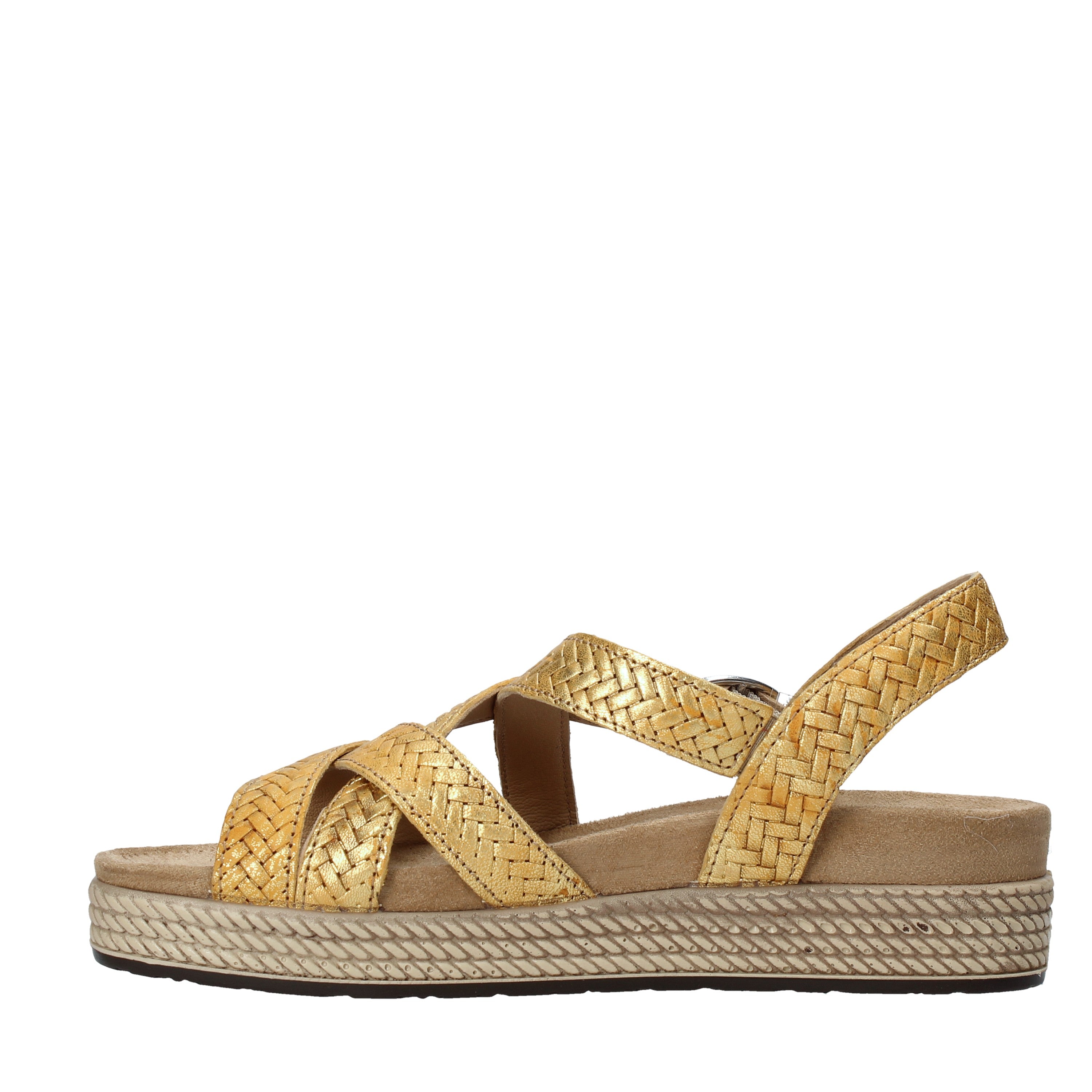 Sandali zeppa Dorato Igi&co