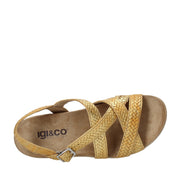 Sandali zeppa Dorato Igi&co