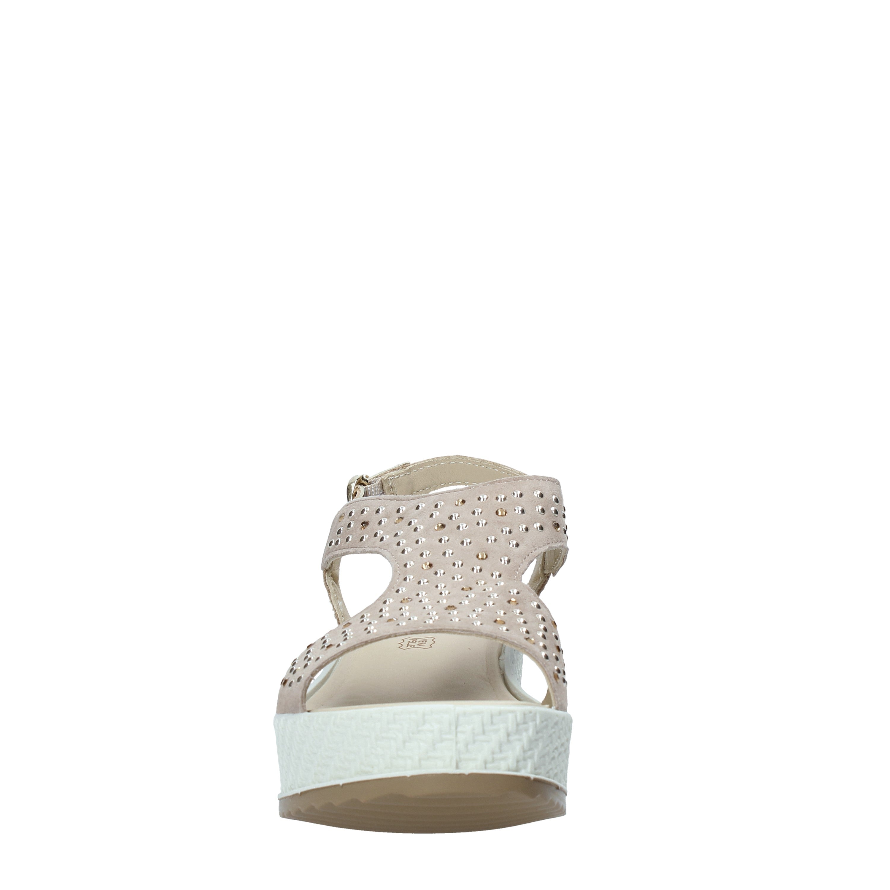 Sandali zeppa Beige Enval