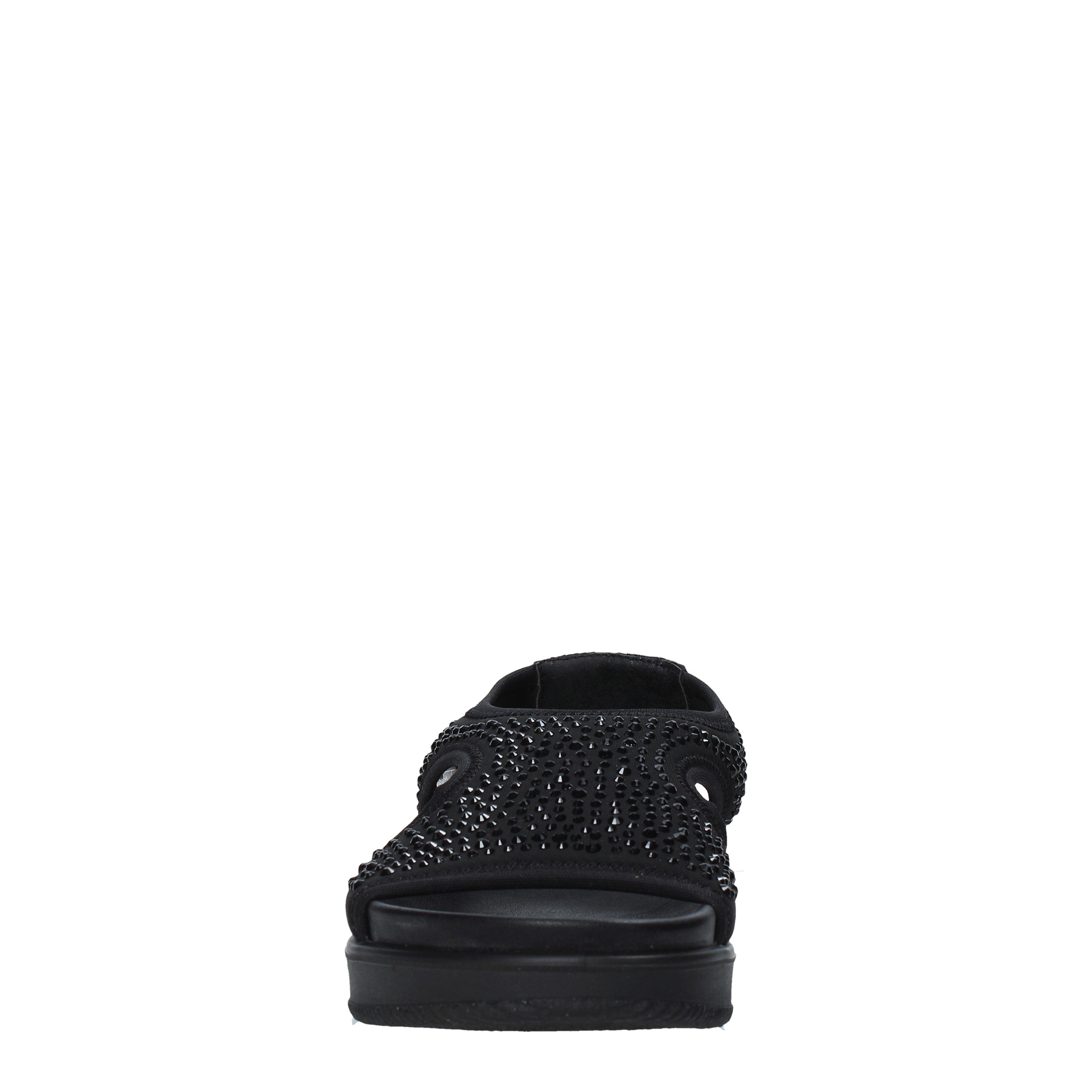 Sandali zeppa Nero Enval