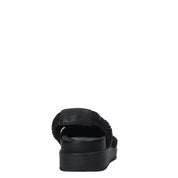 Sandali zeppa Nero Enval