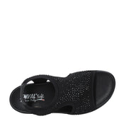 Sandali zeppa Nero Enval