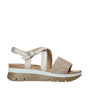 Sandali zeppa Marrone Enval