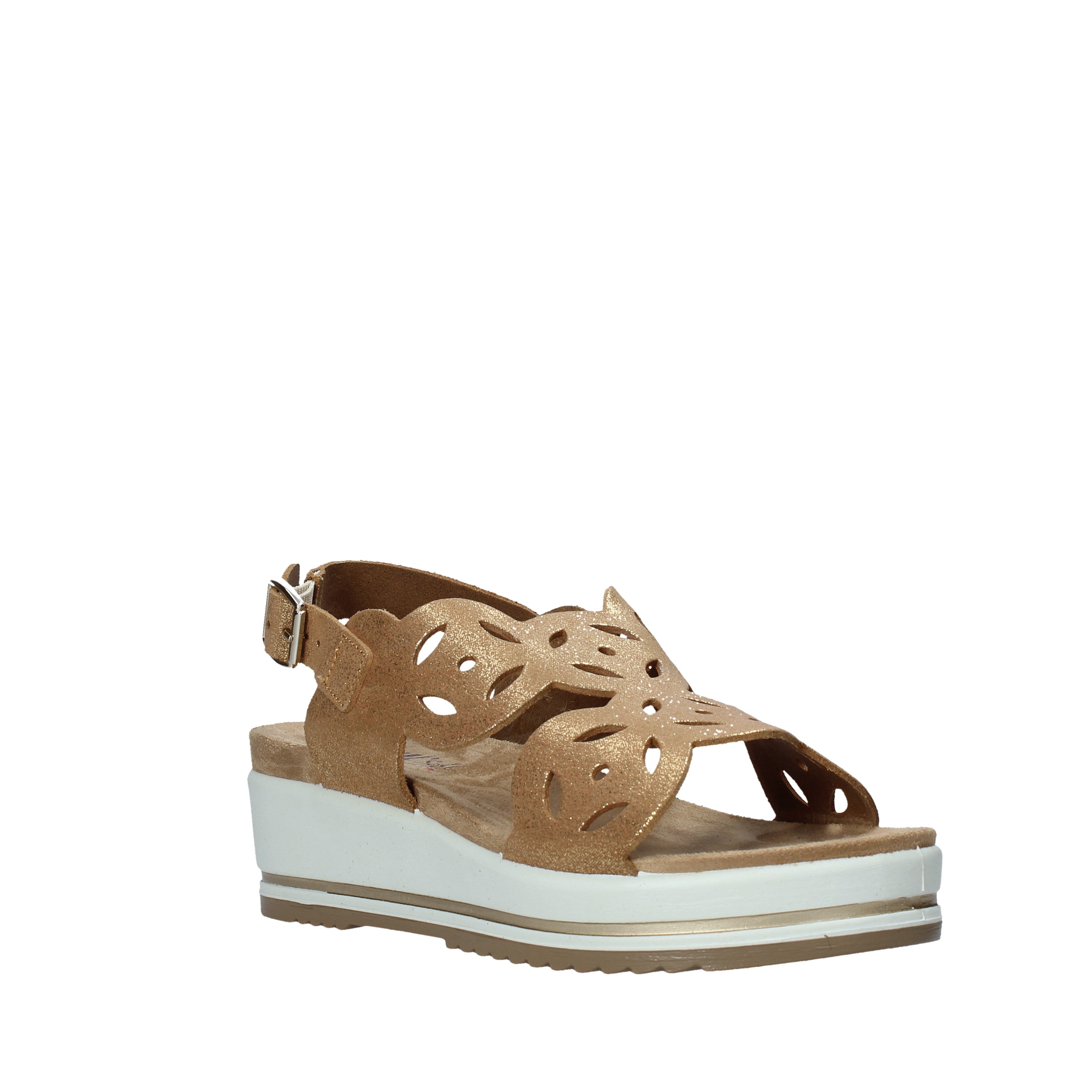 Sandali zeppa Marrone Enval