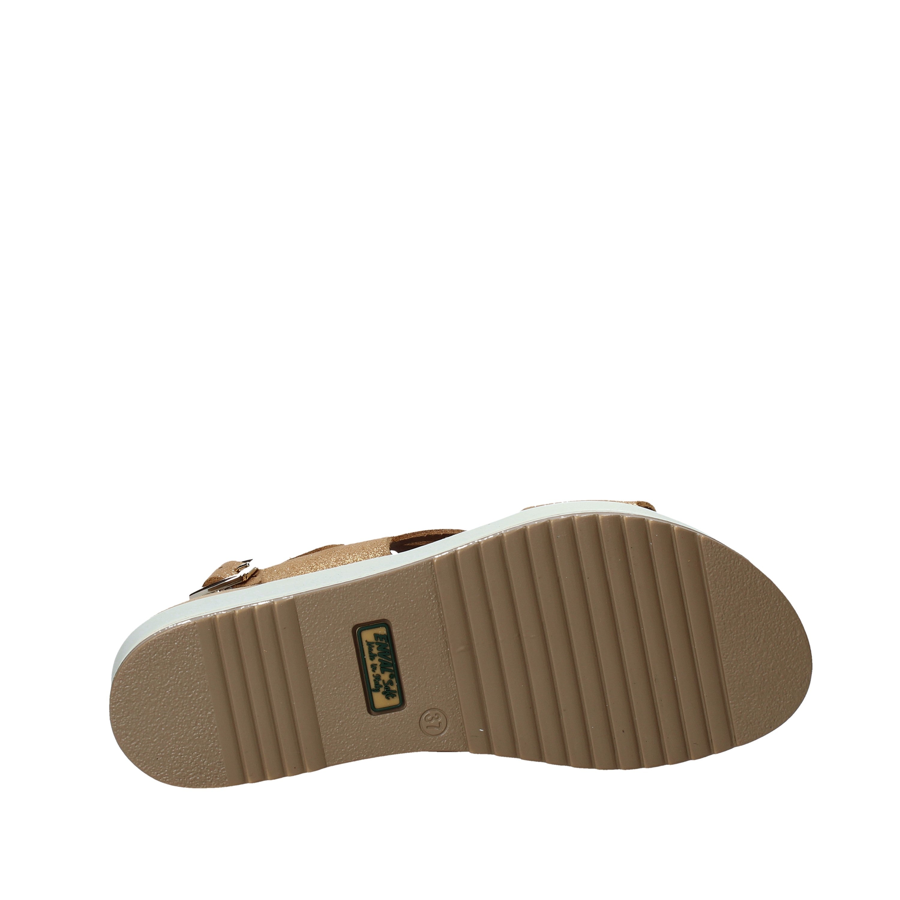 Sandali zeppa Marrone Enval