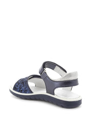 Sandali con strappi Blu Primigi