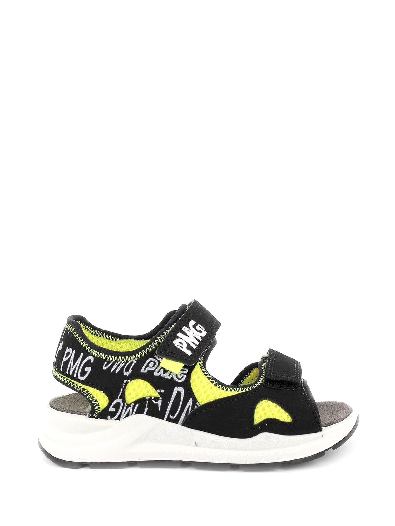 Sandali con strappi Nero Primigi