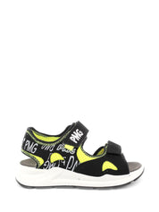 Sandali con strappi Nero Primigi