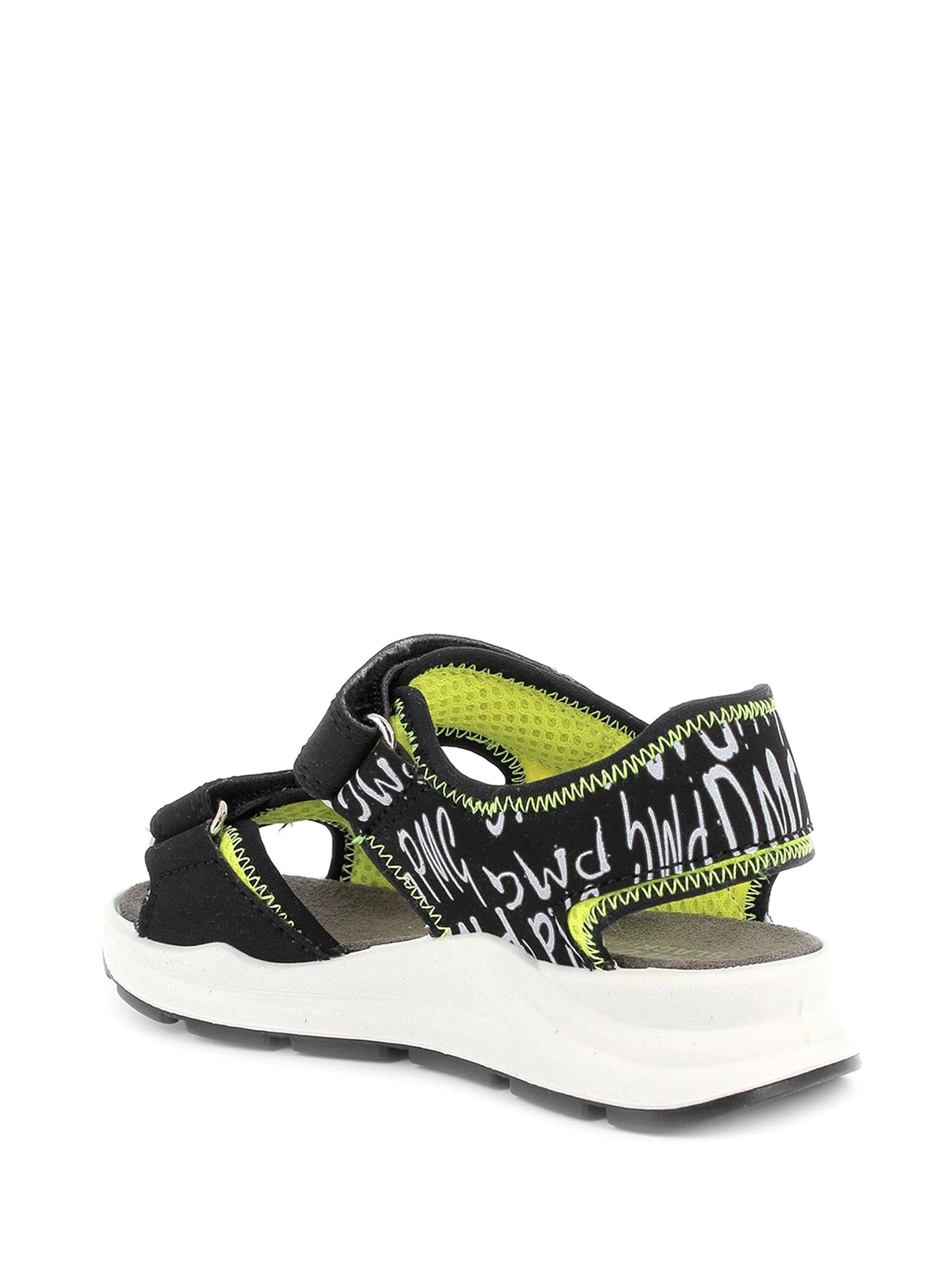 Sandali con strappi Nero Primigi