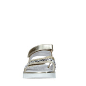 Sandali con strappi Dorato Primigi