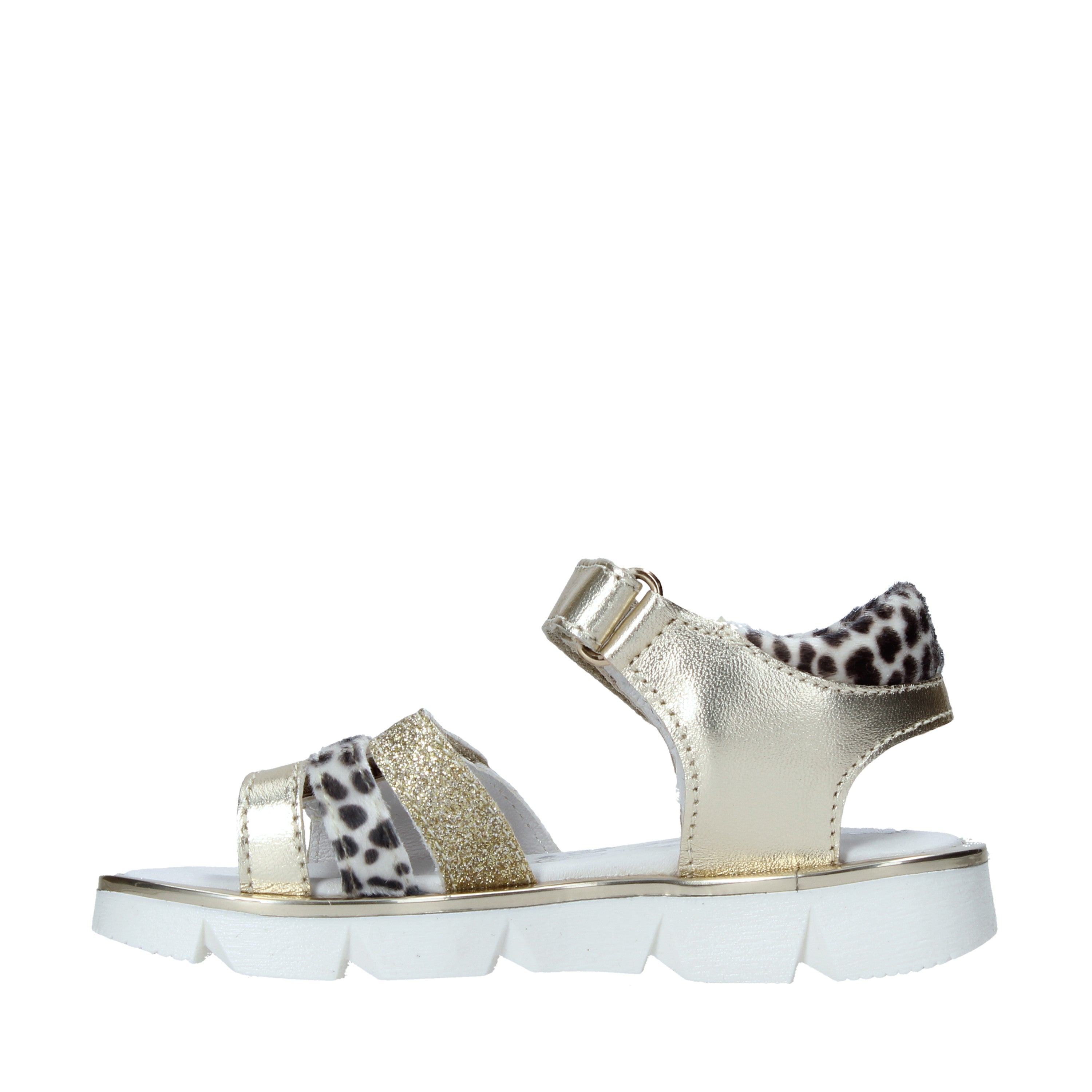 Sandali con strappi Dorato Primigi