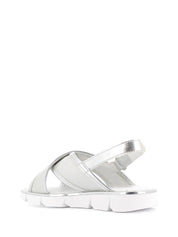 Sandali con strappi Argentato Primigi