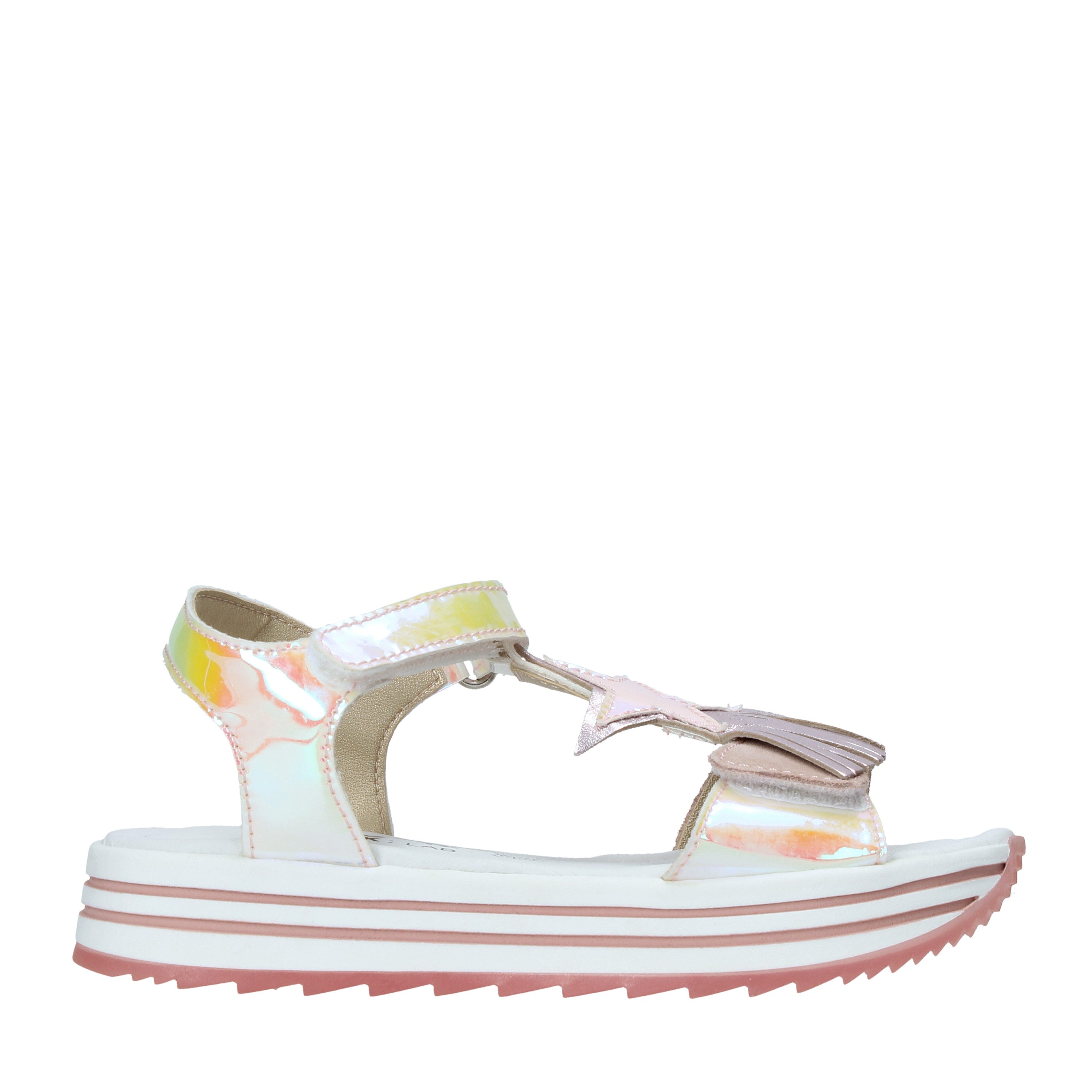 Sandali con strappi Arancio Primigi