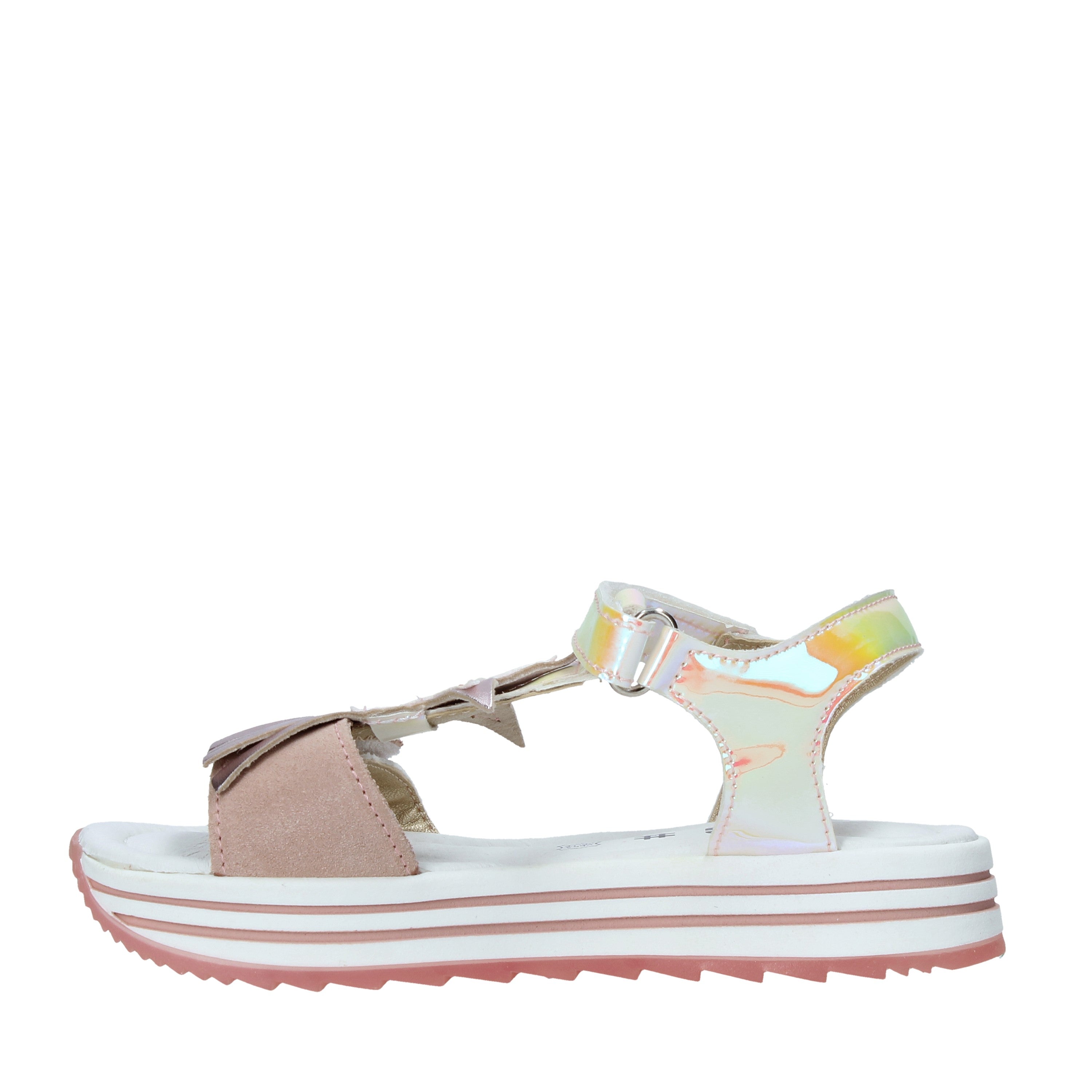 Sandali con strappi Arancio Primigi