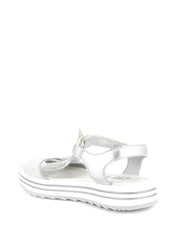 Sandali con strappi Argentato Primigi